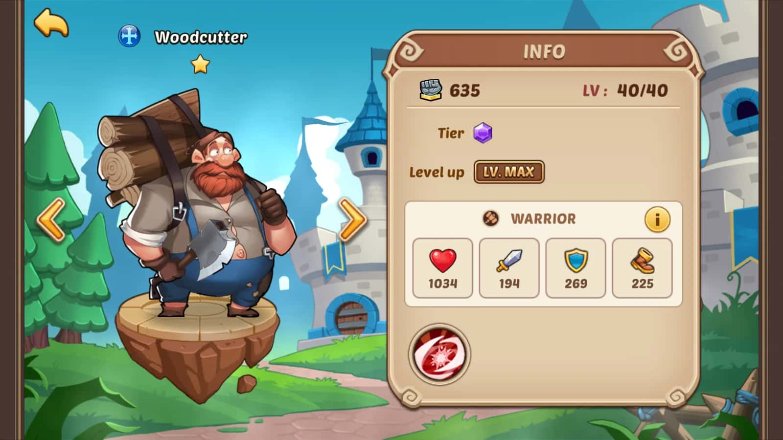Woodcutter key art