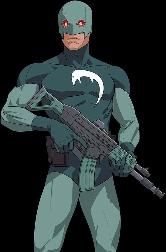 Lizard League Soldier (Male) key art