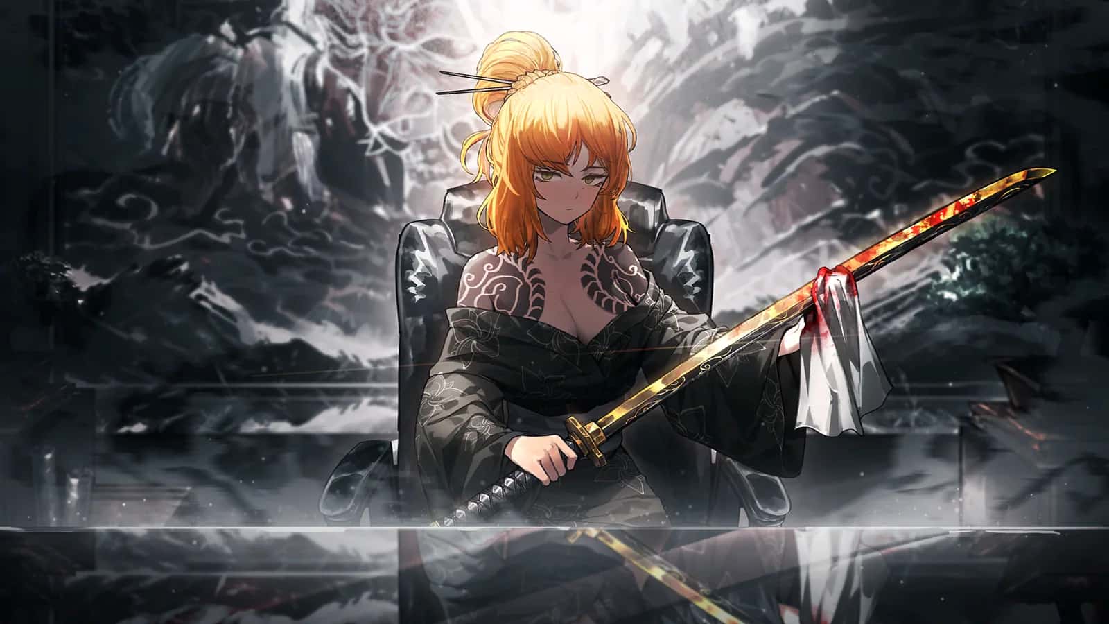 Kurokumo Clan Captain Ishmael key art