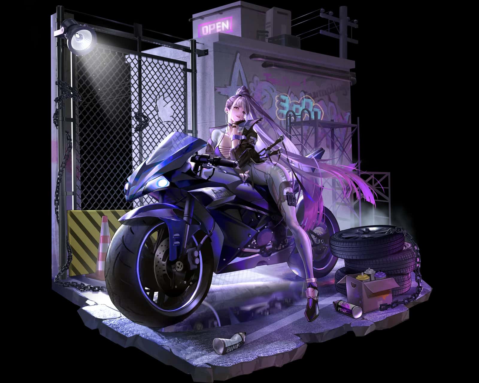 Bai Yi key art