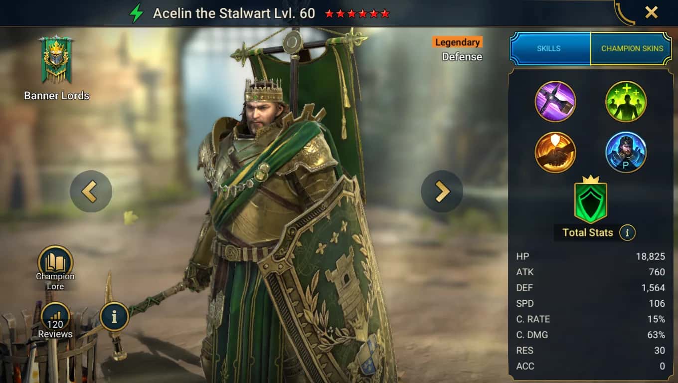 Acelin the Stalwart key art