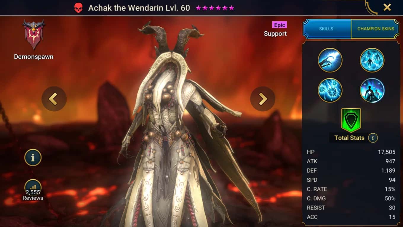 Achak the Wendarin key art