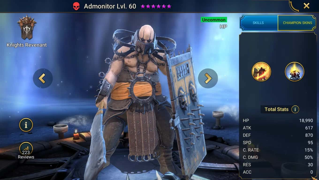 Admonitor key art