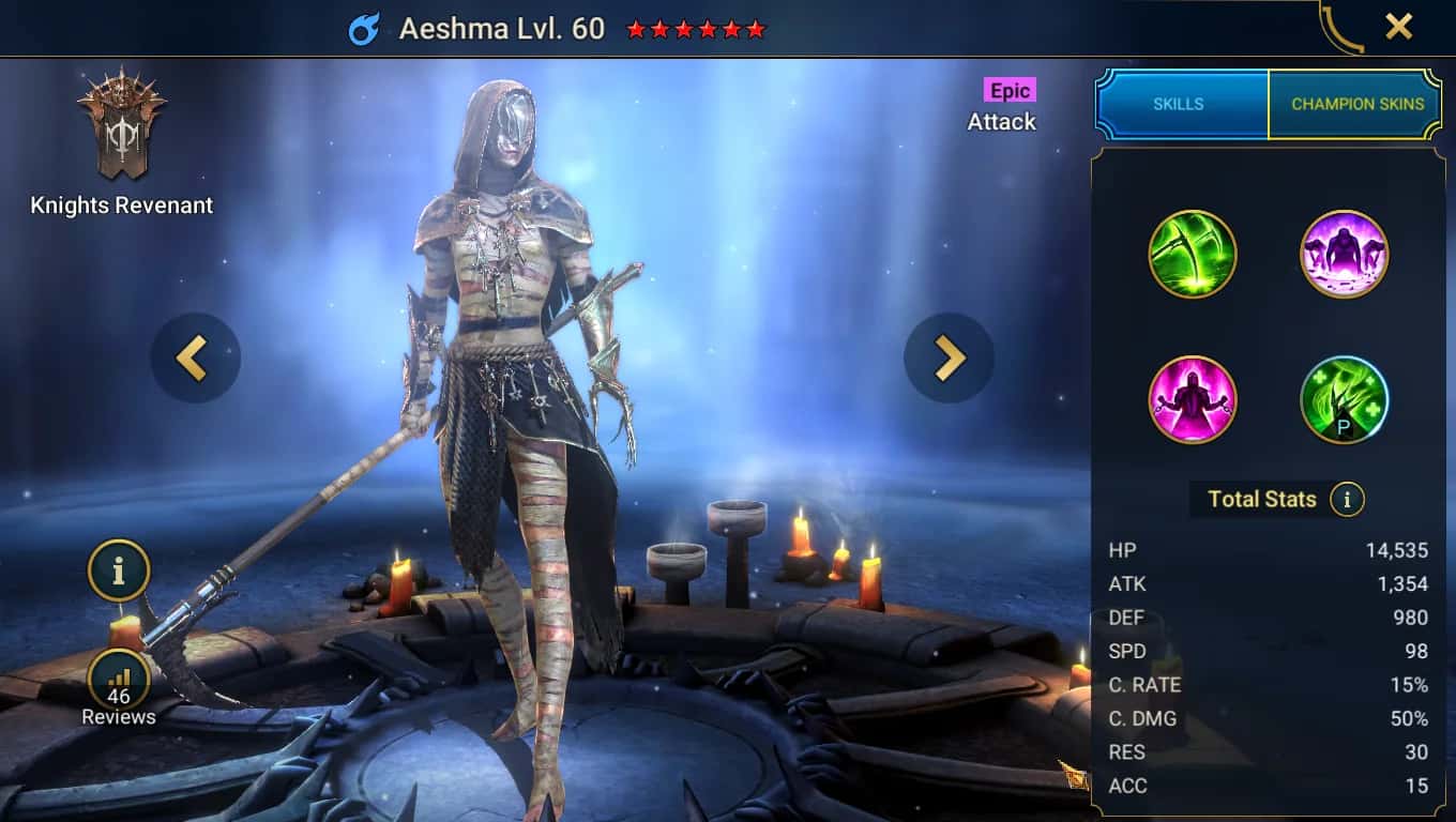 Aeshma key art