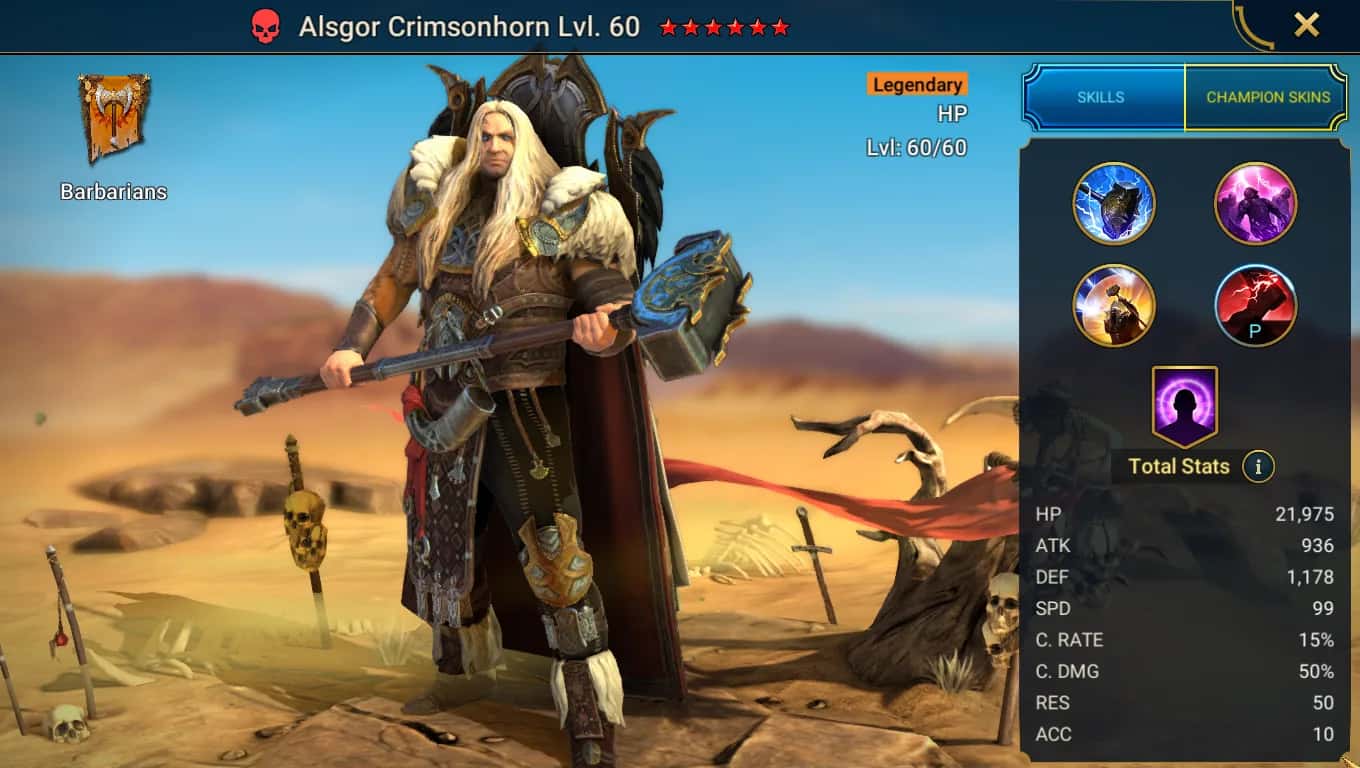 Alsgor Crimsonhorn key art