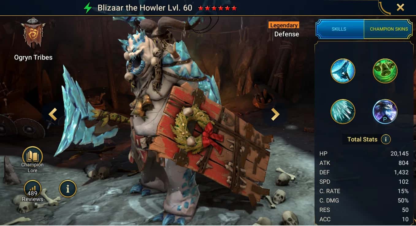 Blizaar the Howler key art