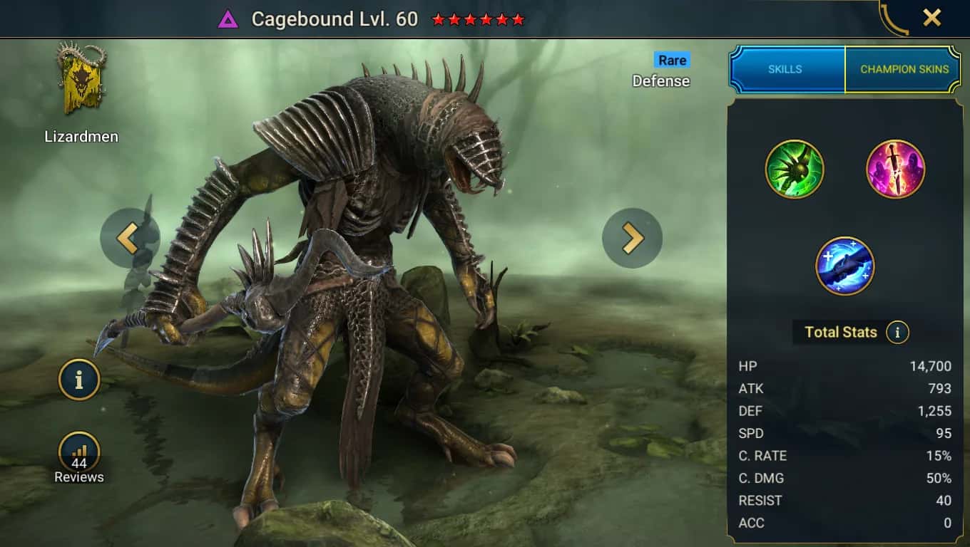 Cagebound key art