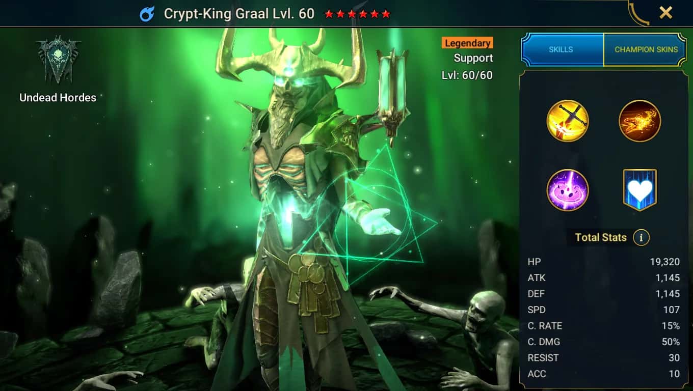 Crypt-King Graal key art