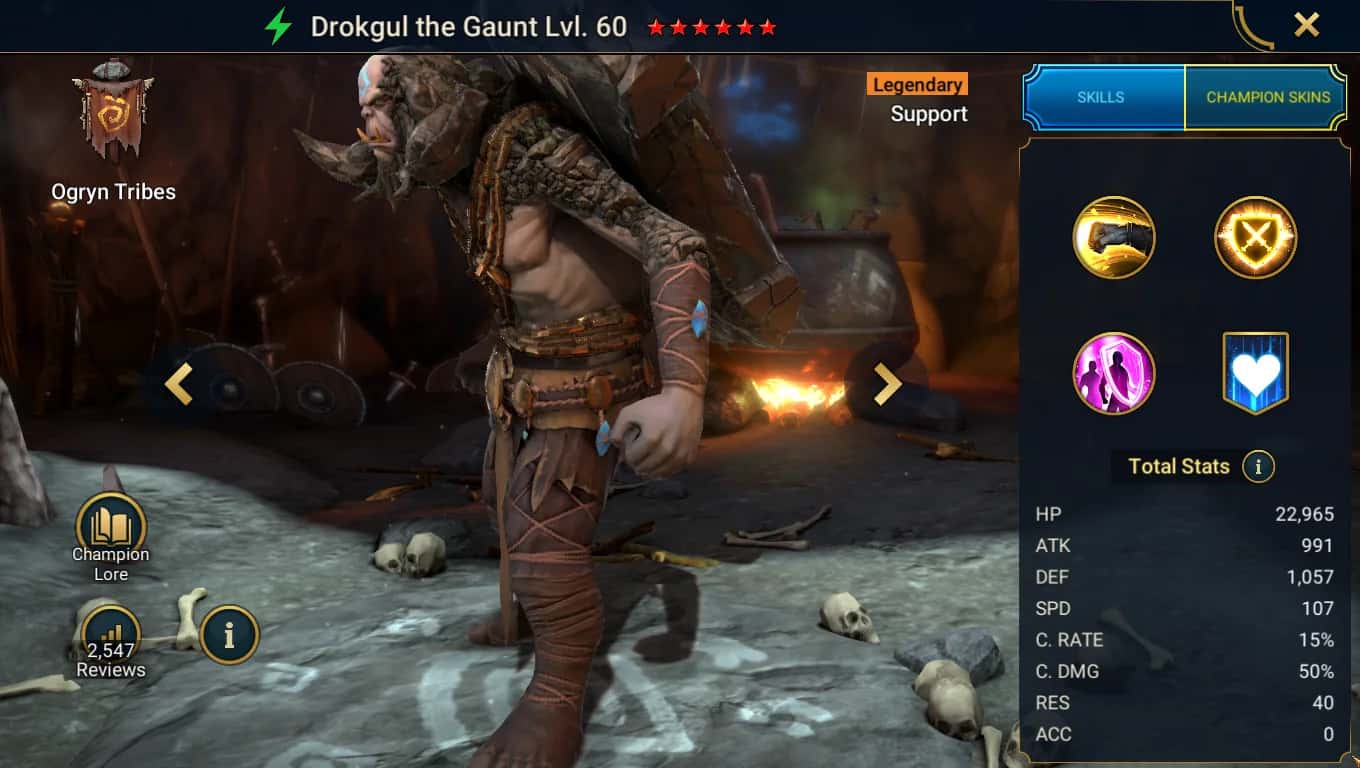 Drokgul the Gaunt key art
