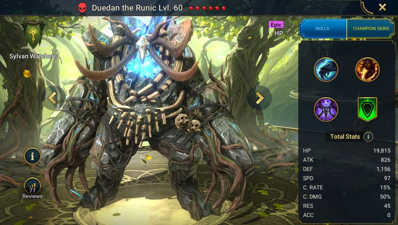 Duedan the Runic key art