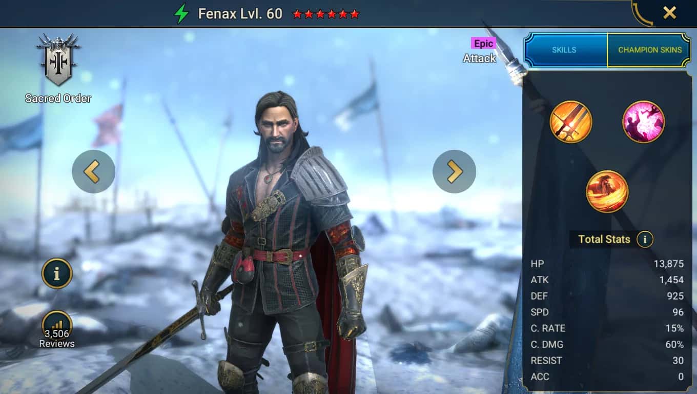 Fenax key art