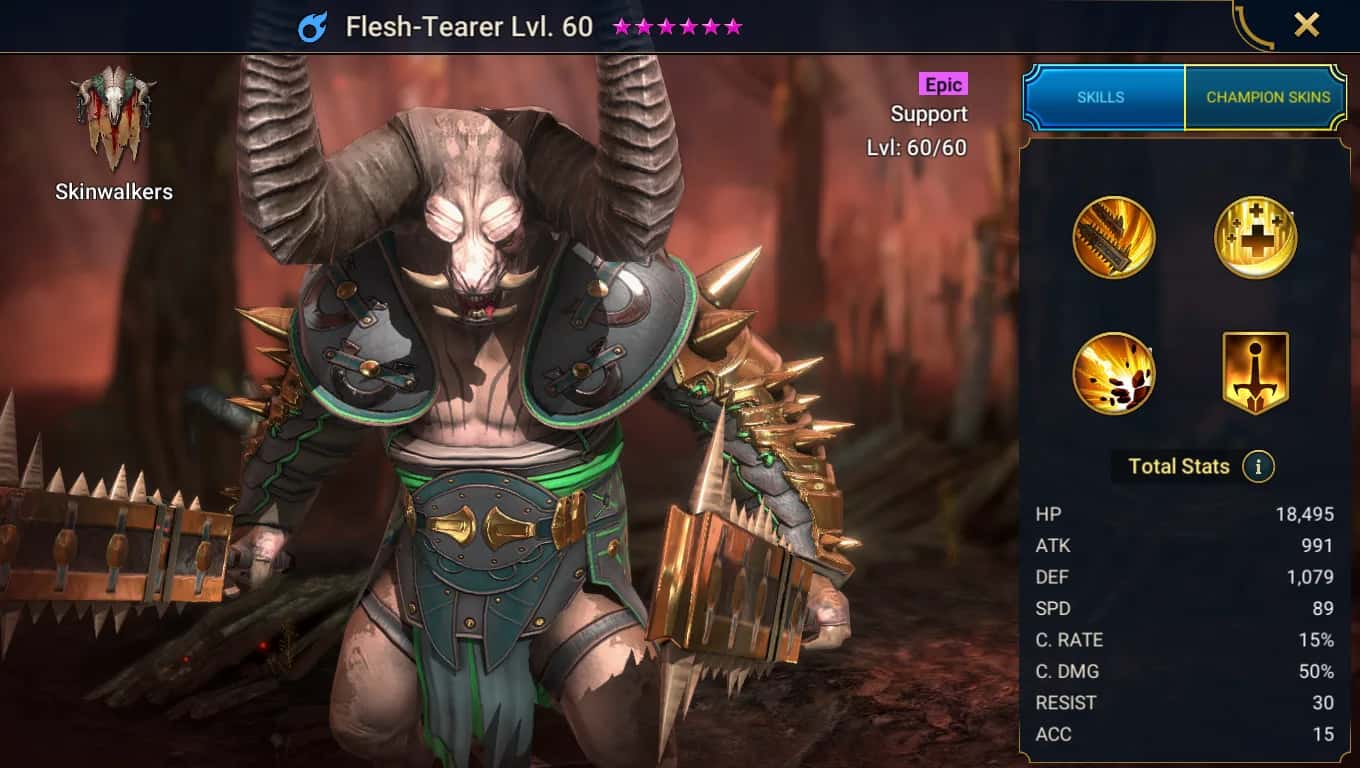 Flesh-Tearer key art