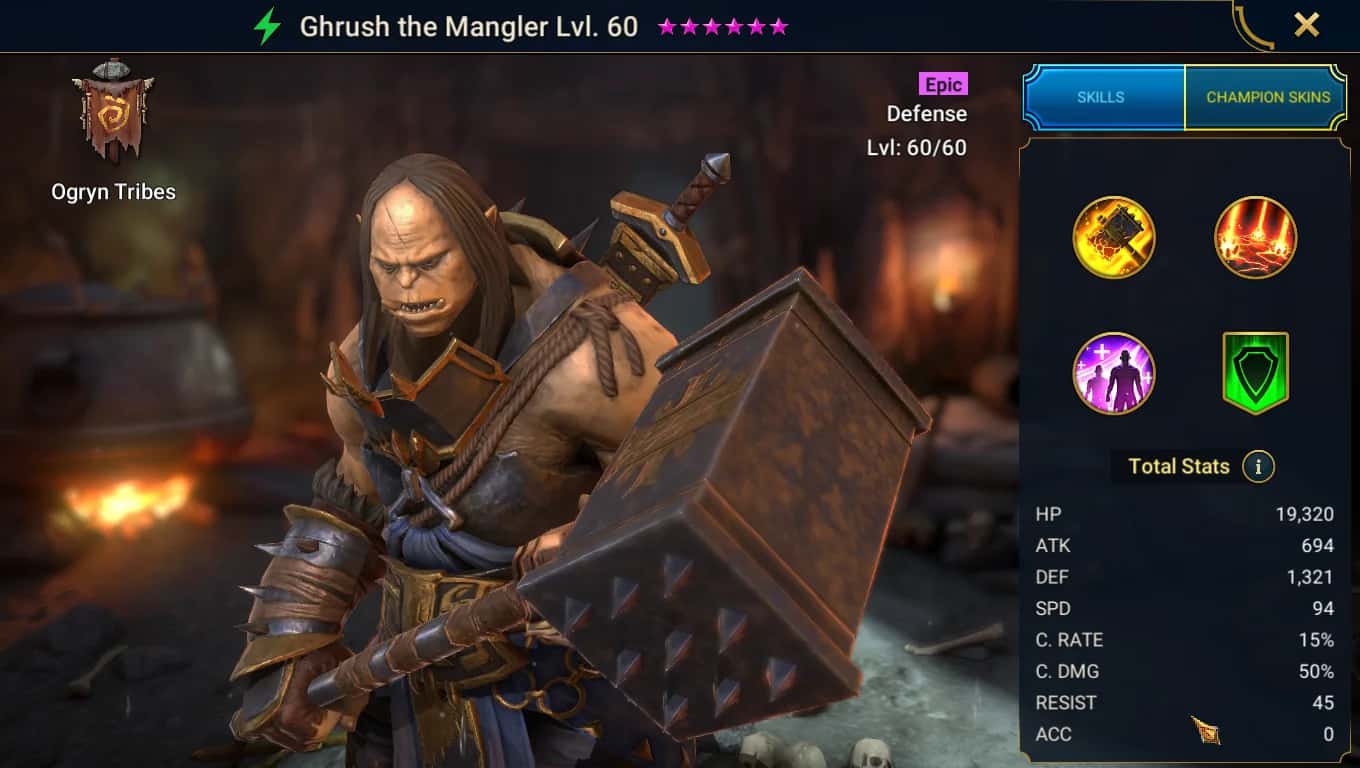 Ghrush the Mangler key art