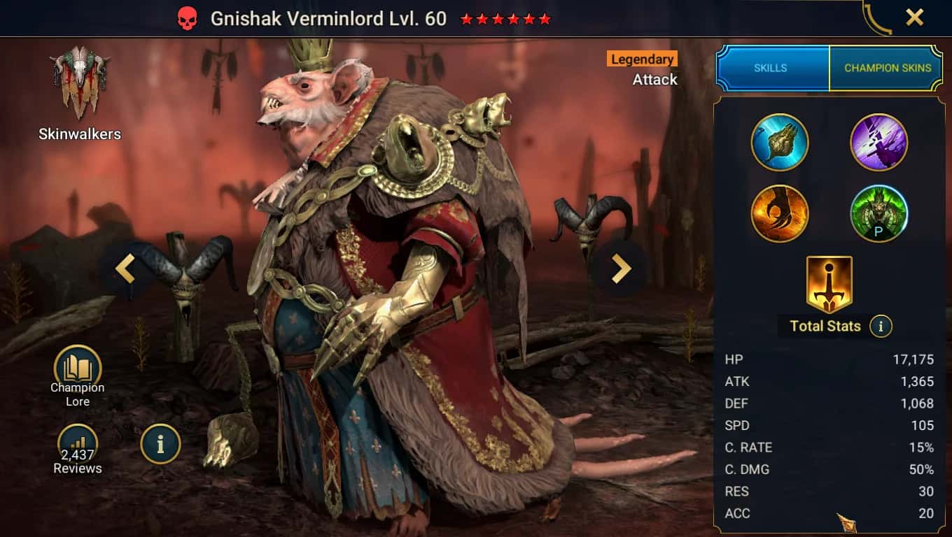 Gnishak Verminlord key art