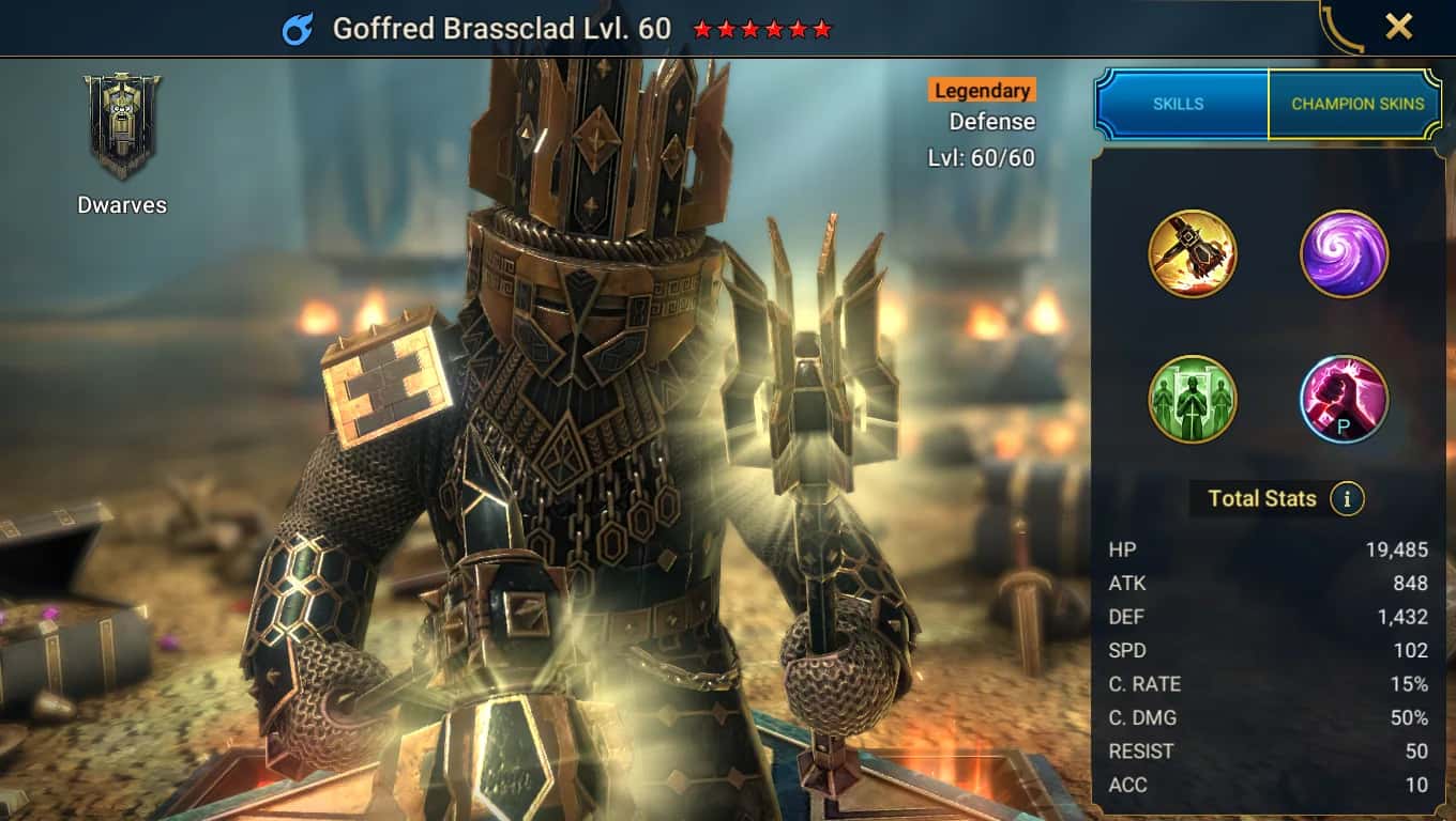 Goffred Brassclad key art