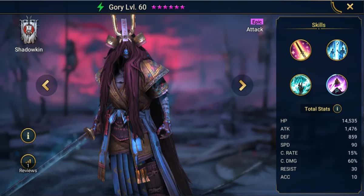 Gory key art