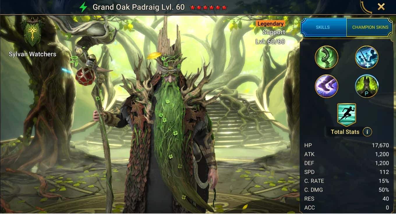 Grand Oak Padraig key art