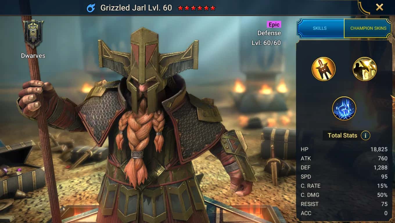 Grizzled Jarl key art