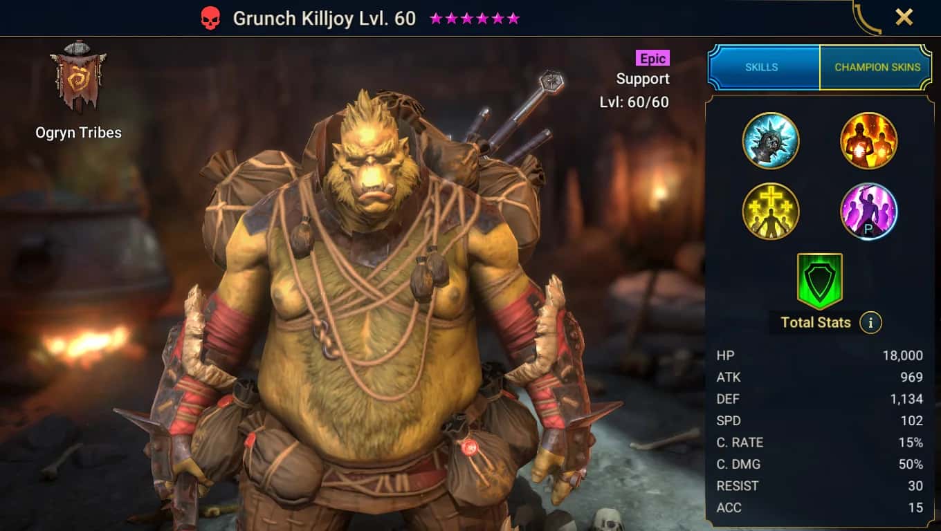 Grunch Killjoy key art
