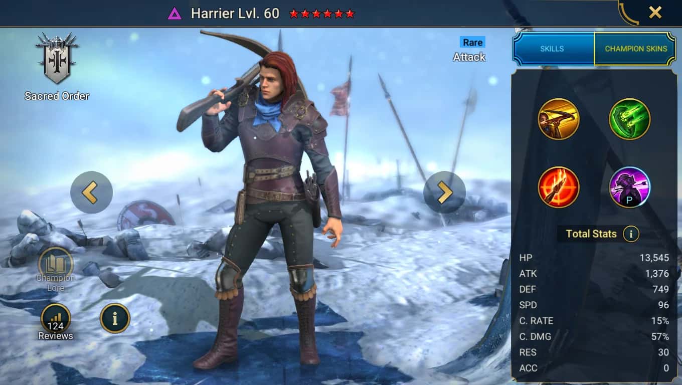 Harrier key art