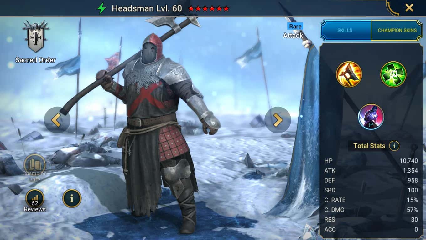 Headsman key art