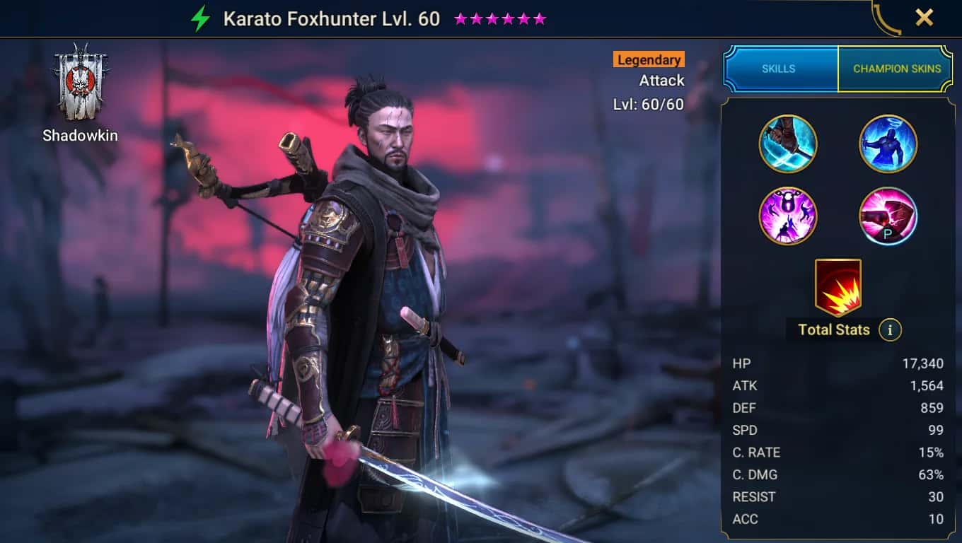 Karato Foxhunter key art