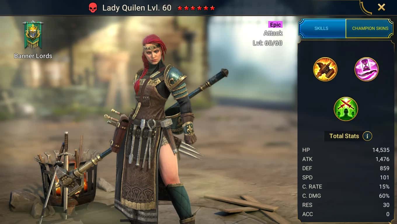 Lady Quilen key art