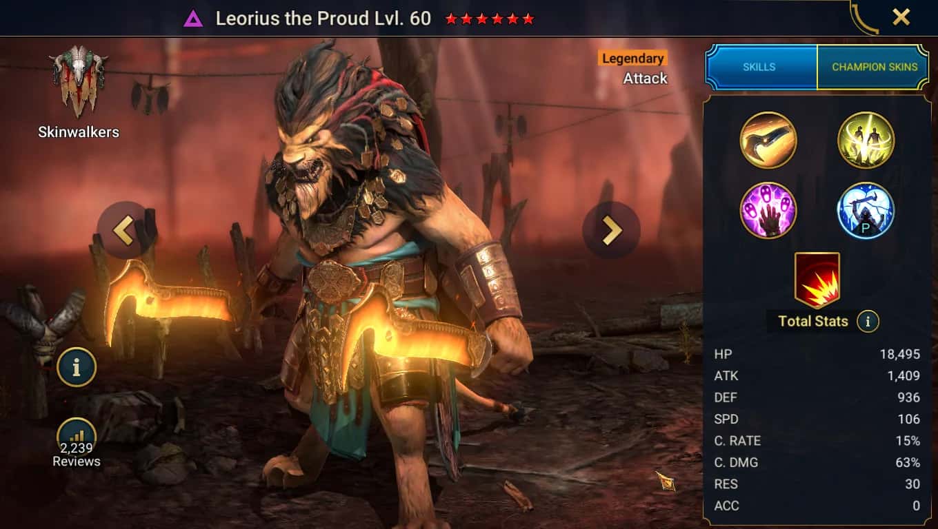 Leorius the Proud key art