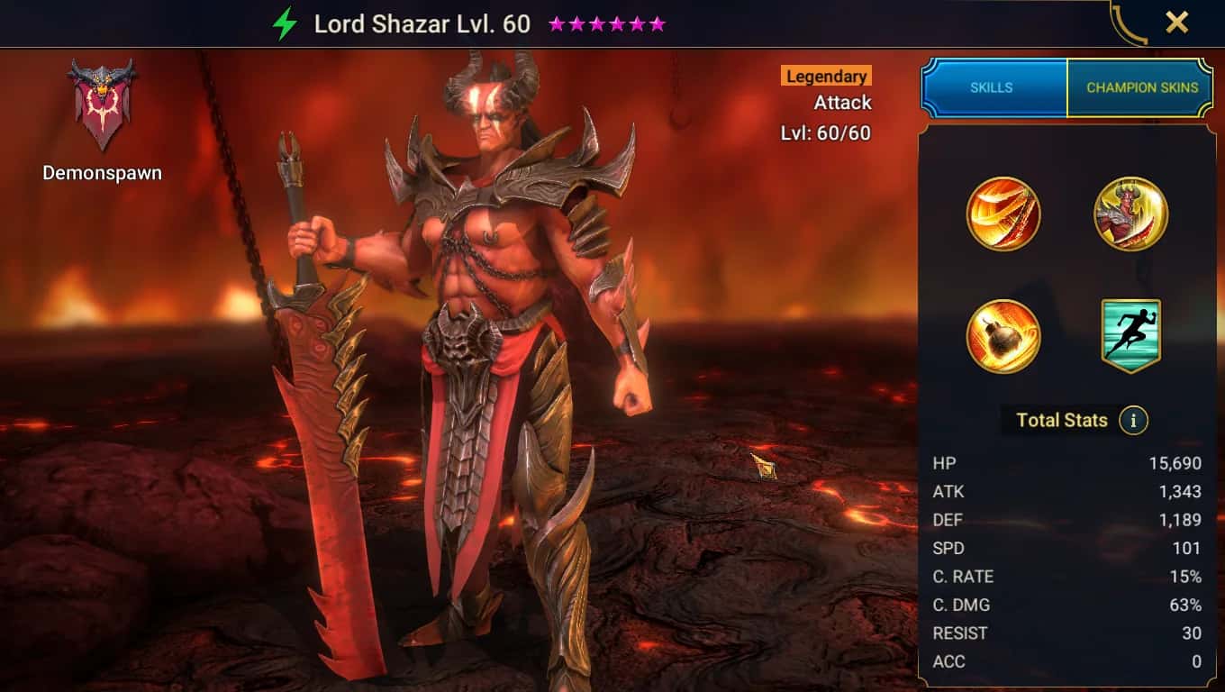 Lord Shazar key art