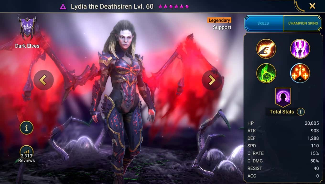 Lydia the Deathsiren key art