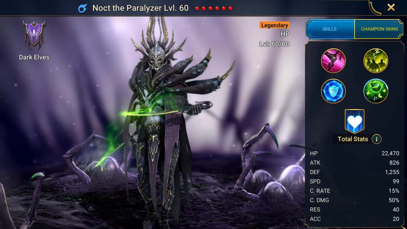 Noct the Paralyzer key art