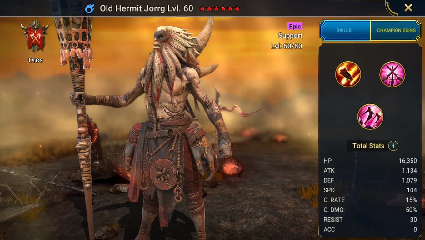 Old Hermit Jorrg key art