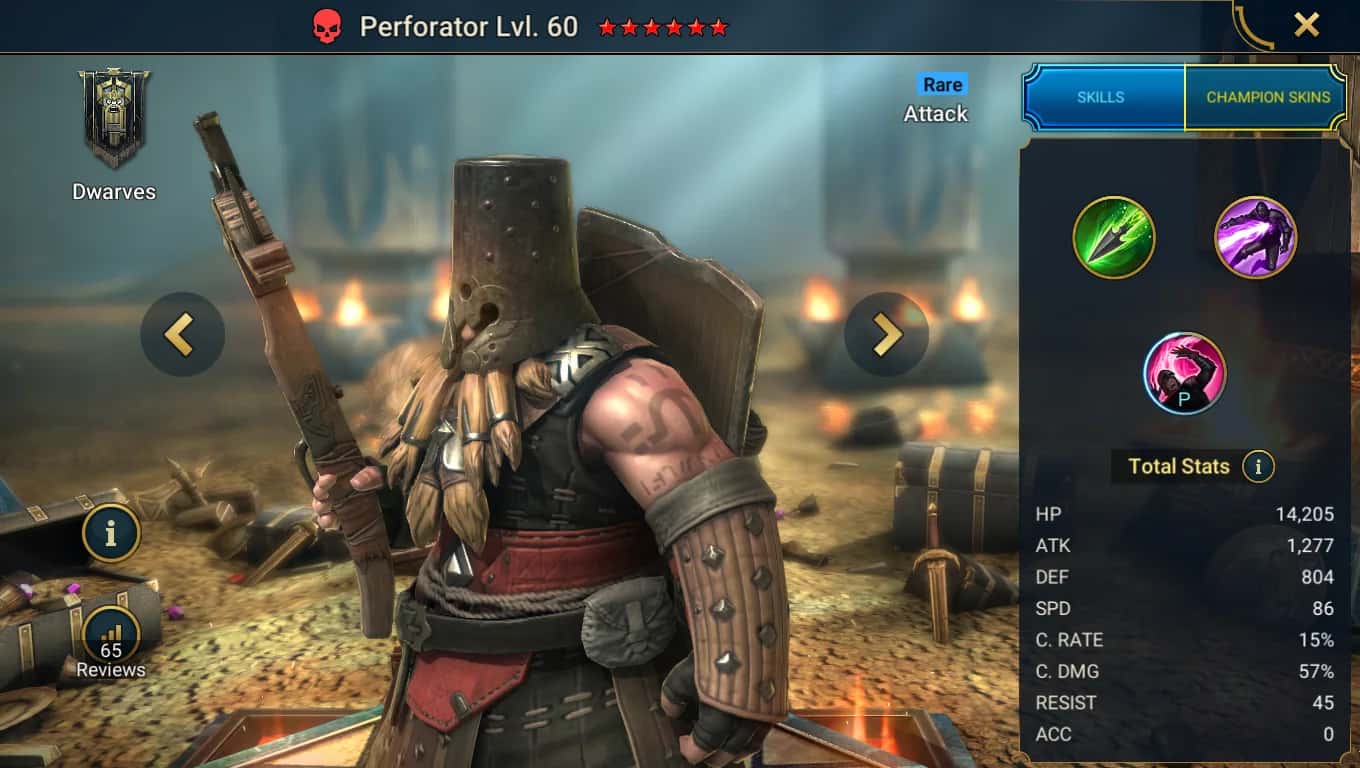 Perforator key art