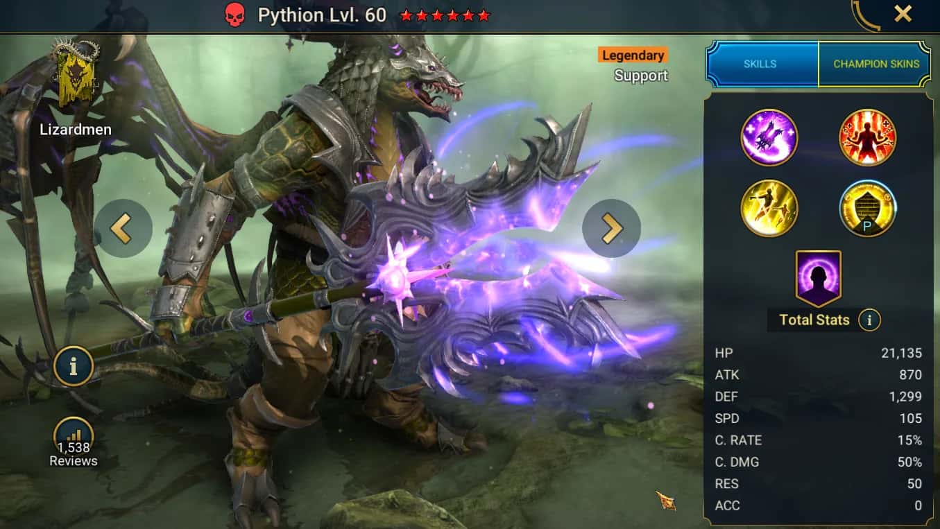 Pythion key art