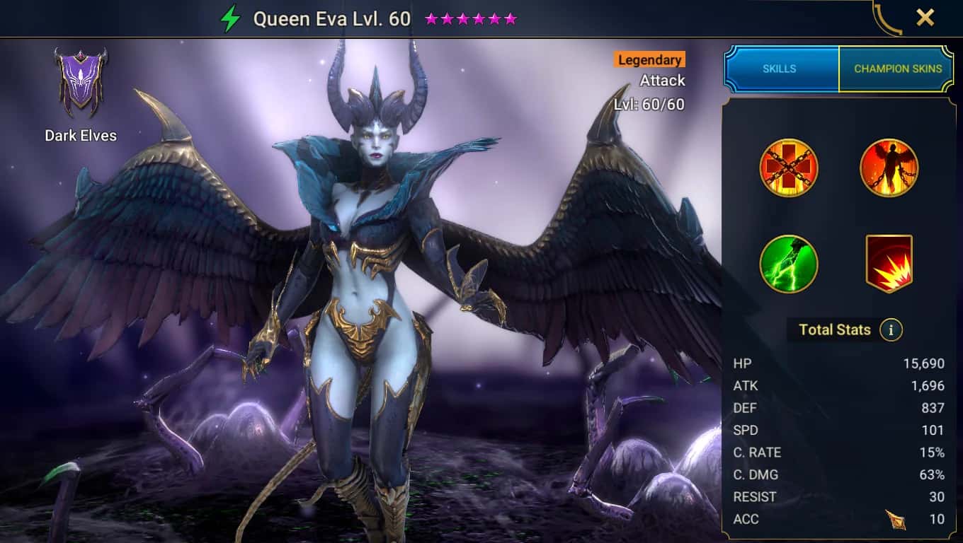 Queen Eva key art