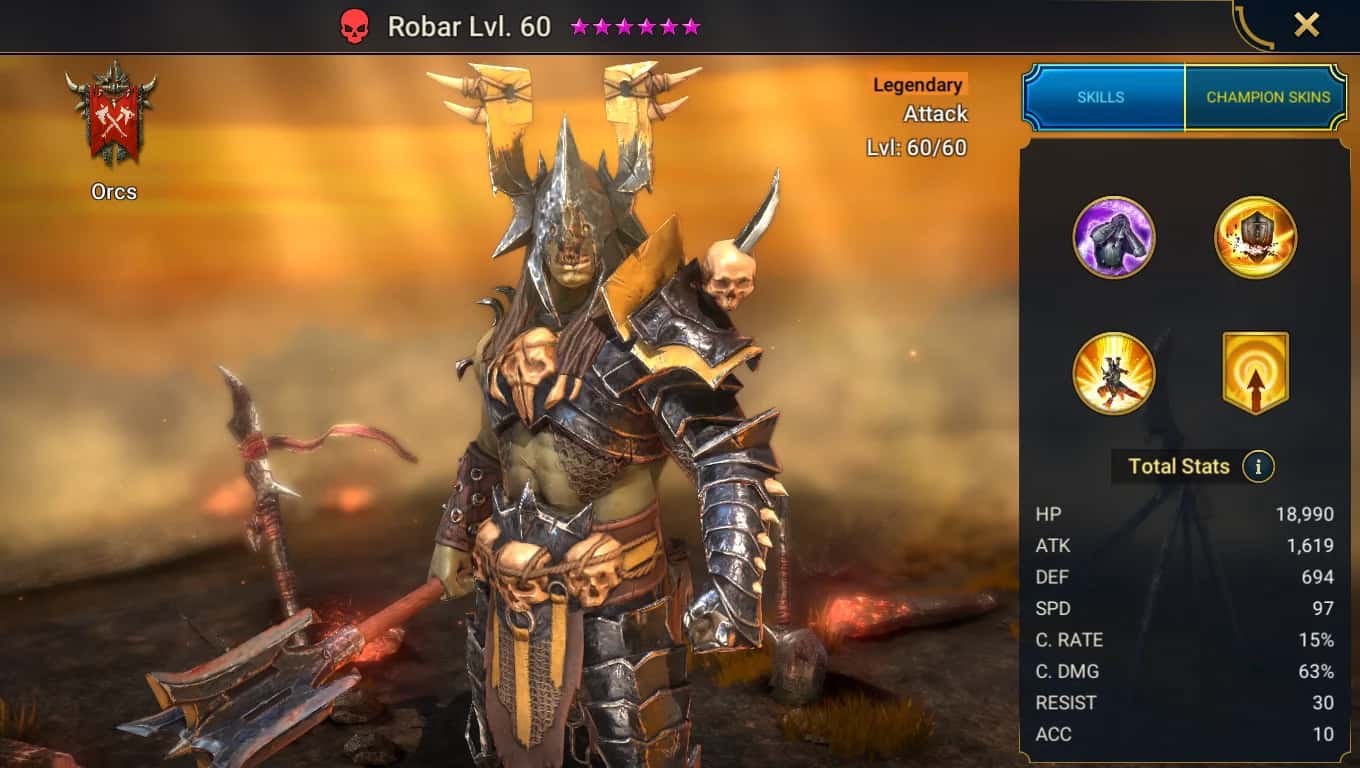 Robar key art
