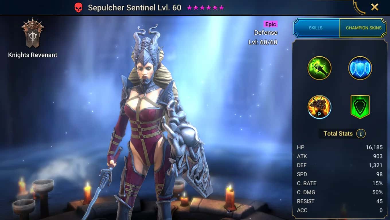 Sepulcher Sentinel key art