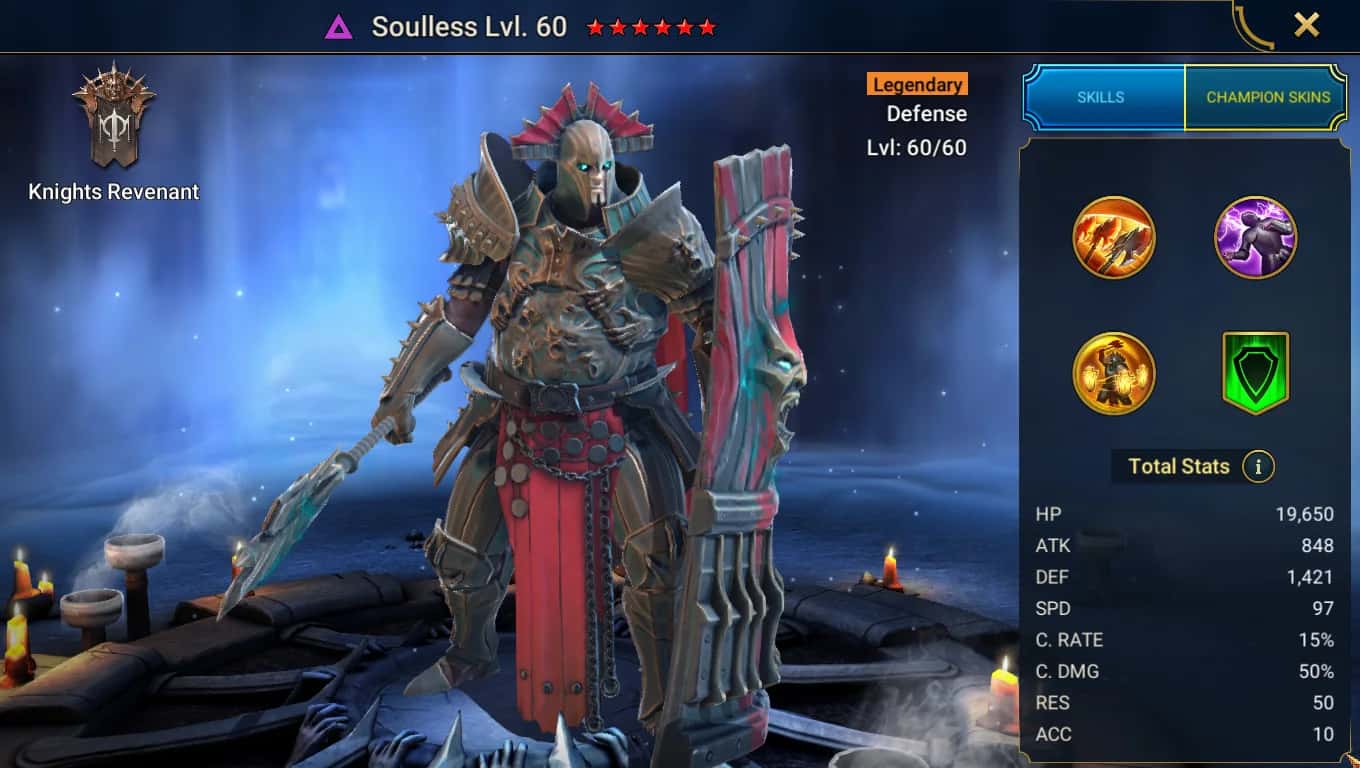 Soulless key art