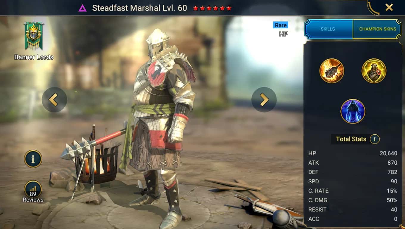 Steadfast Marshal key art