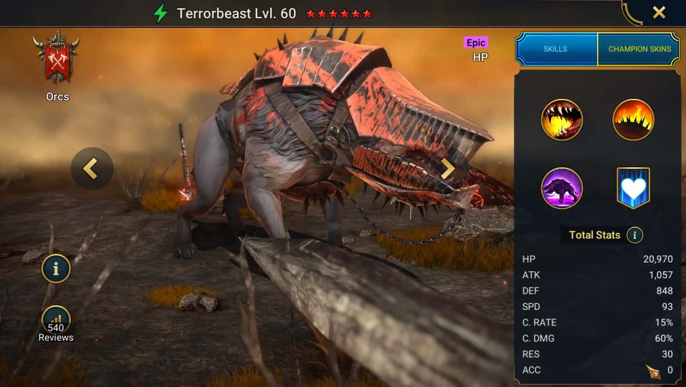 Terrorbeast key art