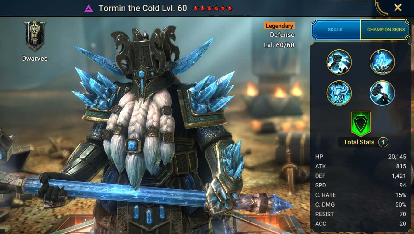 Tormin the Cold key art