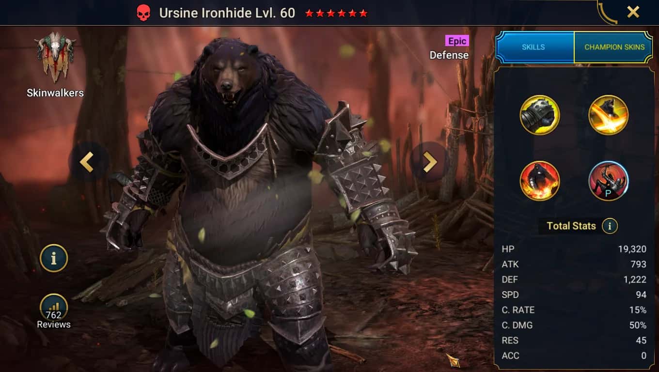 Ursine Ironhide key art