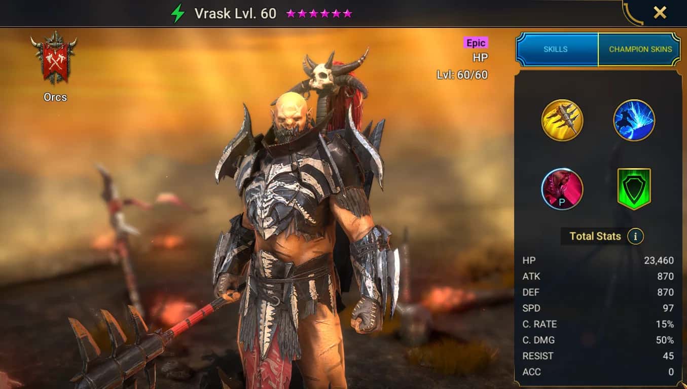 Vrask key art