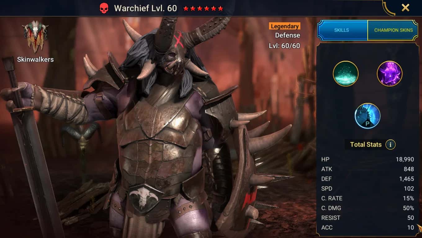 Warchief key art