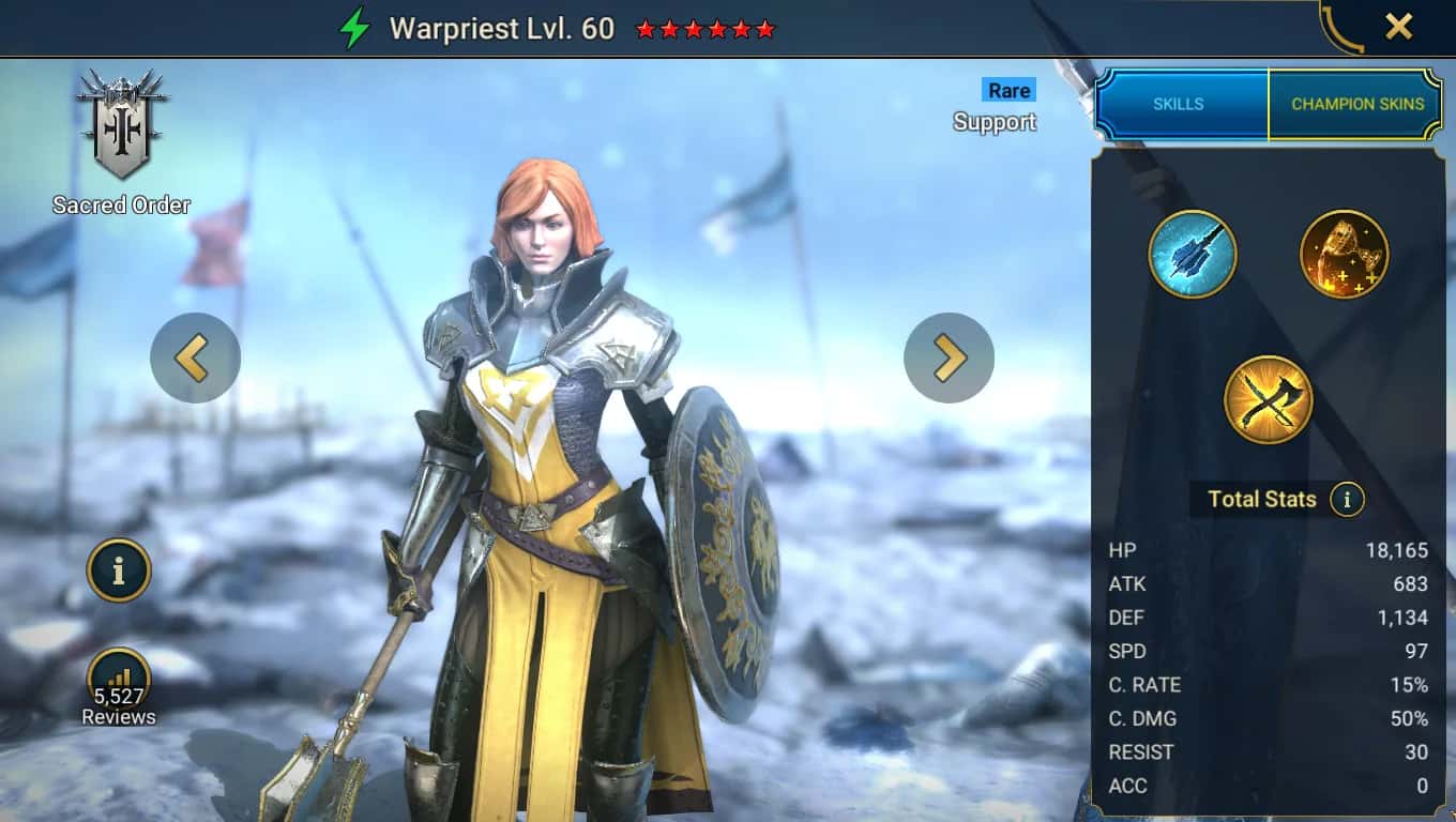 Warpriest key art