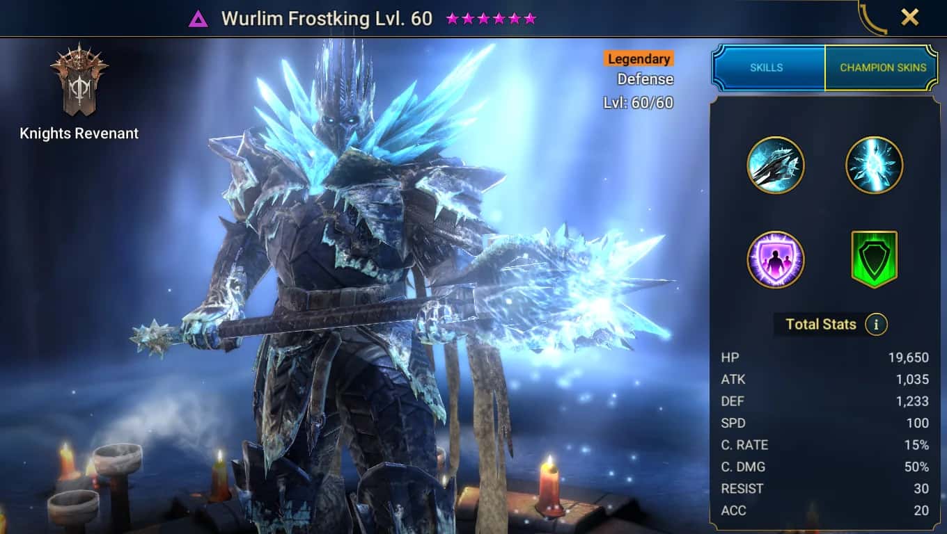 Wurlim Frostking key art