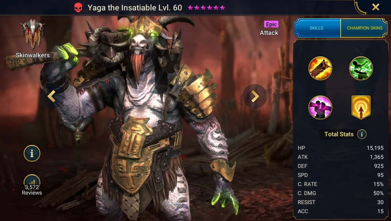 Yaga the Insatiable key art