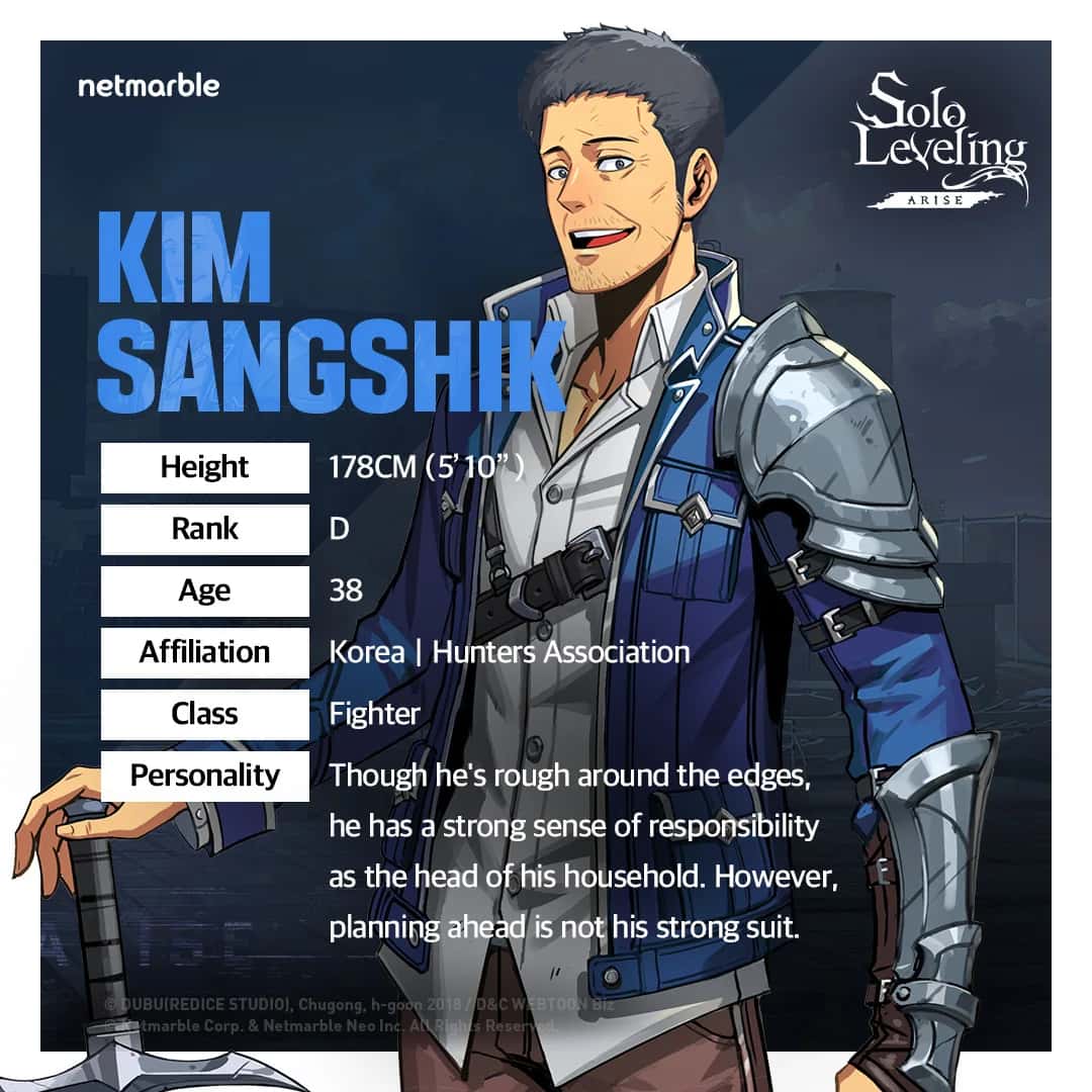 Kim Sangshik key art