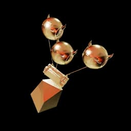 Gold Statuette: Old Bombtail