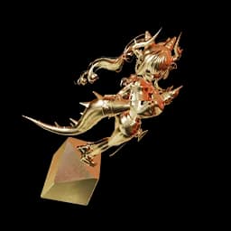 Gold Statuette: Yvonne